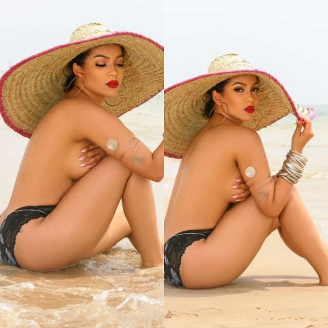 BBN Star, Maria Shows Off Great Skin Glow and B00bs In New IG Photos
