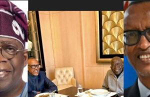 President Tinubu and Rwanda’s President Kagame Hold Diplomatic Lunch in Paris, Strengthen Bilateral Ties