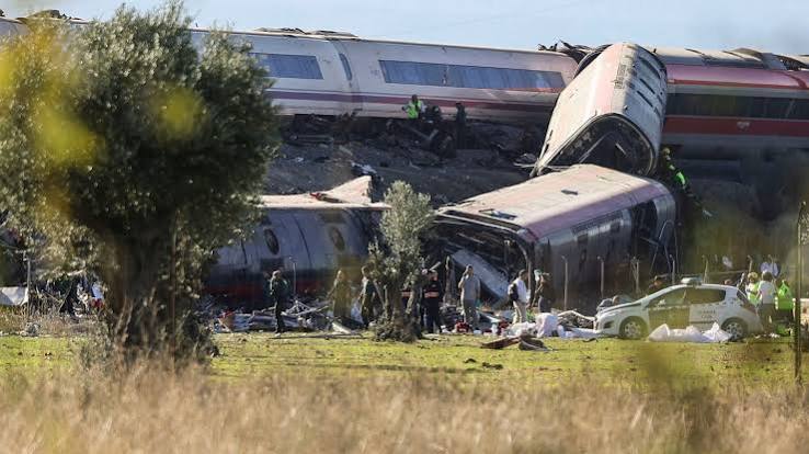Several Injured as Two Trains Collide South of Madrid in Spain